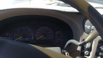 1998 Chevy S10 Blazer Trim Bezel Around Speedometer Dash Surround Panel Gray 92H