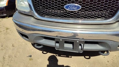 99-02 Ford Expedition Front Bumper With Brackets Assembly Oem Arizona Beige Aq