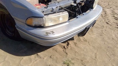 1991-1996 Chevy Caprice Front Bumper Cover Assembly Oem Blue Torn 10214403
