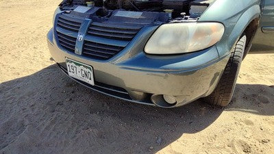 2001-2007 Dodge Caravan Front Bumper Cover Assembly Oem Magnesium Ppk 05139118Aa