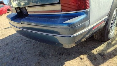 1988-1991 Olds Cutlass Cierra Rear Bumper Cover Assembly Oem Back Blue 14087739