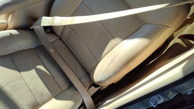 00 01 Vw Passat Driver Left Front Seat Belt Retractor Oem Shoulder Tan
