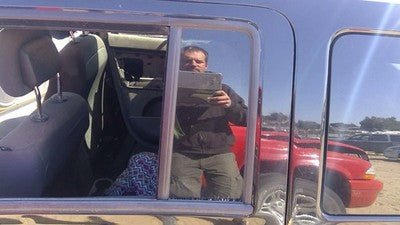 2007-2017 Jeep Patriot Driver Left Rear Vent Window Back Door Glass With Frame