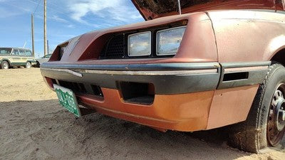 1985-1988 Pontiac Sunbird Front Bumper Cover Assembly Oem Brown 10054945