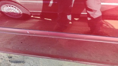 02-06 Camry Passenger Right Front Moulding From Door Trim Strip Salsa Red 3Q3