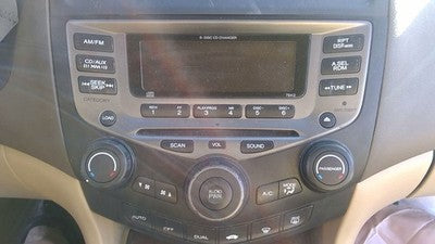 2004-2007 2006 Honda Accord Stock Radio Oem Factory Stereo 6 Disc Cd Changer