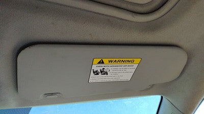 2004-2009 Mazda 3 Passenger Right Sun Visor Oem Black Bn8r69270c77