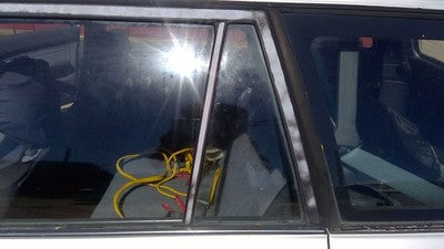 88-92 Station Wagon Driver Left Rear Vent Window Back Door Glass With Frame 2Wd