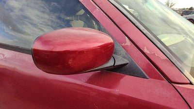 06-10 Charger Passenger Right Side Mirror Door Mounted Prh Inferno Red Crystal