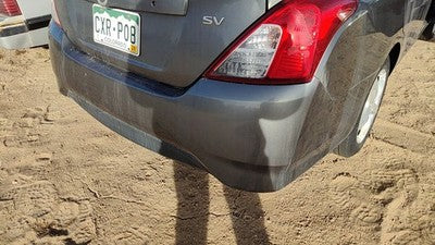 2015-2019 Nissan Versa Rear Bumper Cover Assembly Oem Back Gray Kad Hem229km0j