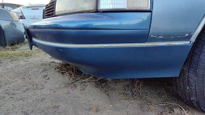 1988-1991 Olds Cutlass Cierra Front Bumper Cover Assembly Oem Blue 10091209