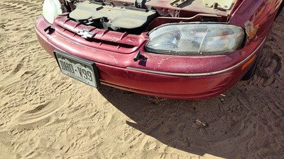 1995-2001 Chevy Lumina Front Bumper Cover Assembly Oem Red 10176777