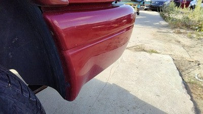 1998-2003 Dodge Durango Rear Bumper Cover Assembly Oem Back Red 55077303aa