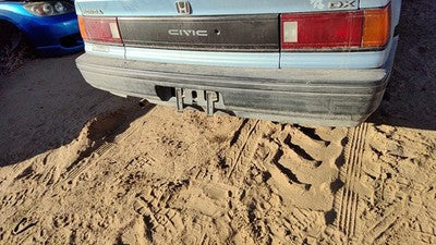 1988-1989 Honda Civic Rear Bumper Cover Assembly Oem Back Sedan 2716082
