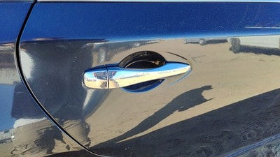 13-18 Nissan Altima Passenger Right Rear Outside Door Handle Back Storm Gray Rbd