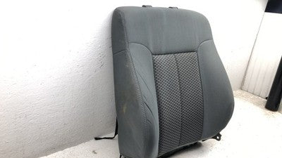 2011-2016 Ford F250 Driver Left Front Seat Back Cloth Gray Oem Crew Cab