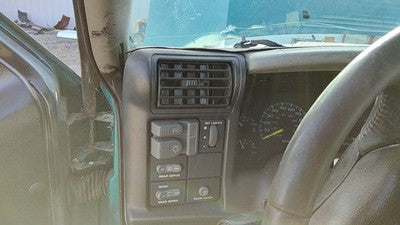 1995-1997 S10 Blazer Trim Bezel Around Speedometer Oem Dash Surround Panel Gray