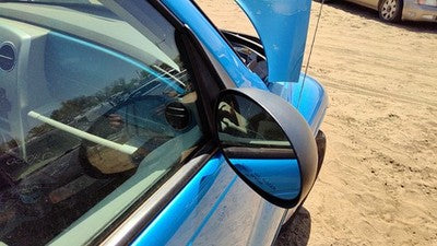 07 08 Pt Cruiser Passenger Right Side Mirror Door Mounted Oem Blue Pqd 5067450Ab