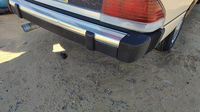 1984-1985 Ford Tempo Rear Bumper Assembly Aluminum With Brackets Oem Back