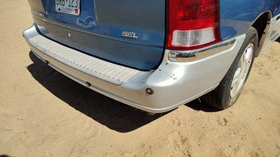 99-03 Ford Windstar Rear Bumper Cover Assembly Oem Back Blue Lv Ts Yf2z17k835aa