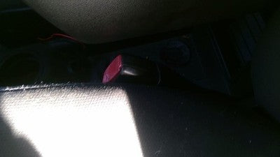 2007-2009 Pontiac Torrent Driver Left Front Seat Belt Buckle Receiver Black 19C