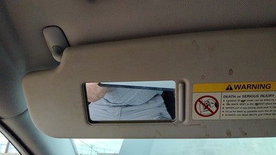 2000-2005 Vw Passat Driver Left Sun Visor Oem 3B0857551s2f4