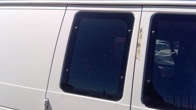 92-14 Ford Van E150 Passenger Right Rear Side Window Door Glass Back Rearward