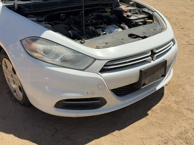 2013-2016 Dodge Dart Front Bumper Cover Assembly Oem White Pw7 1Wc26Tzzac