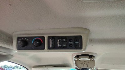 2000 Chevy Venture Rear Overhead Console With Heater Radio Controls 52c Neutral
