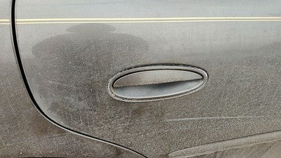 97-05 Century Passenger Right Rear Outside Door Handle Back Dark Bronzemist 76U