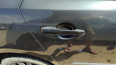 2004-2009 Mazda 3 Passenger Right Rear Outside Door Handle Oem Back Black 16W