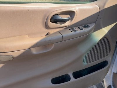 1999-2003 Ford F150 Driver Left Front Door Trim Panel With Master Switch Tan Ex