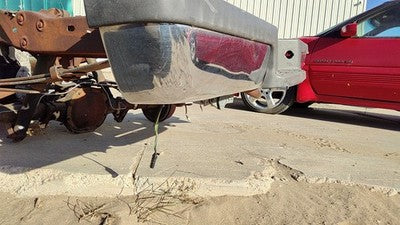 1993-2011 Ford Ranger Rear Bumper Assembly With Brackets Oem Chrome