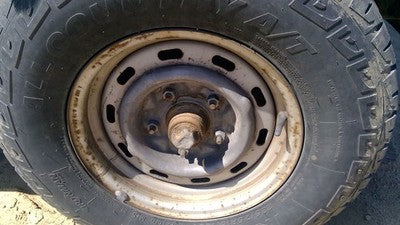 1992-2003 Ford Van E150 15' Steel Wheel Oem Factory Rim