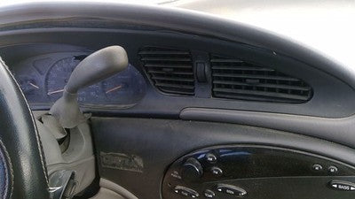 1998-1999 Ford Taurus Trim Bezel Around Speedometer Oem Dash Surround Panel Gray