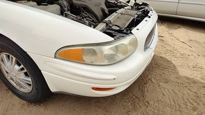 2000-2005 Buick Lesabre Front Bumper Cover Assembly Oem White 40U 25679891
