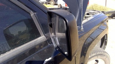 2016-2017 Jeep Patriot Passenger Right Side Mirror Door Mounted Oem Black