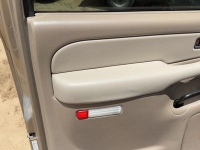 2001 Chevy Suburban Driver Left Rear Door Trim Panel With Switches Back Tan 52I