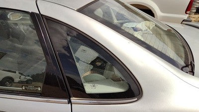 2000-05 Saturn L100 Driver Left Rear Quarter Glass Back Side Window Oem 90583068