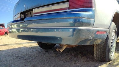 1988-1991 Olds Cutlass Cierra Rear Bumper Cover Assembly Oem Back Blue 14087739