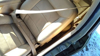 00 01 Vw Passat Driver Left Front Seat Belt Retractor Oem Shoulder Tan