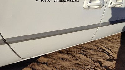 2001 Grand Caravan Passenger Right Rear Moulding From Door Oem Back Trim Strip