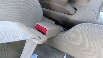 2001-2005 Honda Civic Passenger Right Front Seat Belt Buckle Receiver Oem Tan
