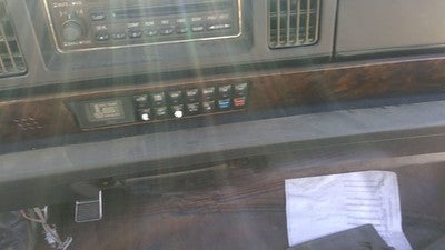 1991-1993 Buick Park Ave Passenger Dash Trim Oem Woodgrain Panel 25629620