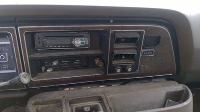 1979 Ford Van E250 Trim Bezel Around Radio Surround Dash Panel Oem