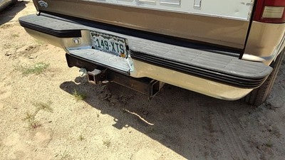 1988-2000 Silverado 2500 Chrome Rear Bumper Assembly With Brackets Oem 999863