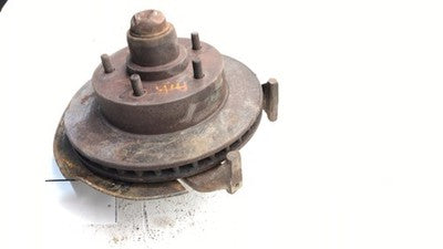 81-85 Ford F150 Driver Left Front Spindle Steering Knuckle With Wheel Hub Rotor