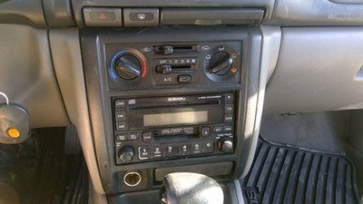 1998-2002 Subaru Forester Trim Bezel Around Radio Surround Dash Panel Oem Gray