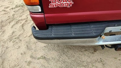1998-2001 Mazda B2500 Chrome Rear Bumper With Mount Brackets Oem Zzm150221