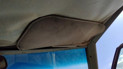 Chevy Caprice Passenger Right Sun Visor Oem Gray